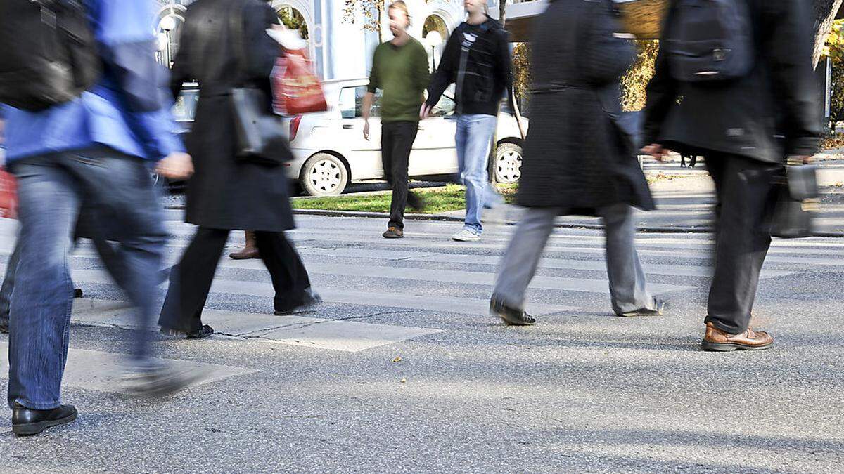 Unfall auf Fußgängerübergang (Sujet)