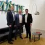 Von links: Werner Preitler-Höller (BHDT), Jens Asmuth (JAG), Michael Simml (BHDT)
