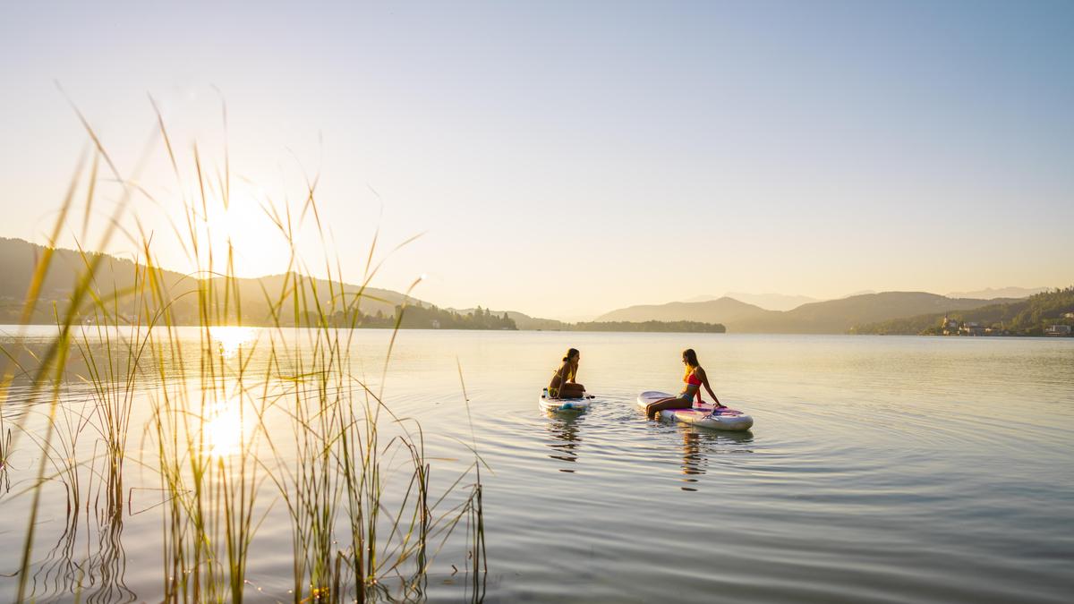 Die Seen, wie hier der Wörthersee, sind ein Hauptgrund für Urlaubsgäste, nach Kärnten zu kommen