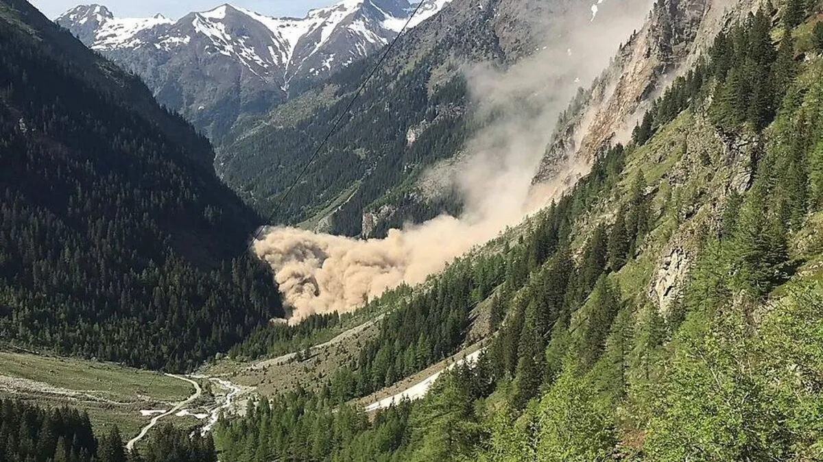 Blick von der Gollinghütte 