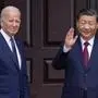 FILE - President Joe Biden, left, greets China's President President Xi Jinping in Woodside, Calif., Nov, 15, 2023. The United States sees Hong Kong's new national security law as a tool to potentially silence dissent both at home and abroad, but has tread carefully so far in responding, a disappointment to those fighting for democracy and freedoms in the Chinese territory. (Doug Mills/The New York Times via AP, Pool, File)