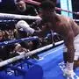 Anthony Joshua ging einige Male gegen Daniel Dubois zu Boden