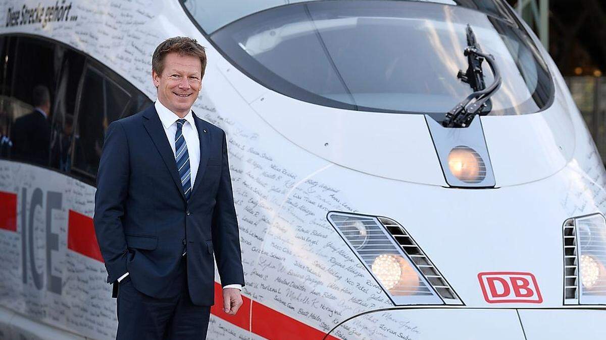 Der Chef der Deutschen Bahn, Richard Lutz