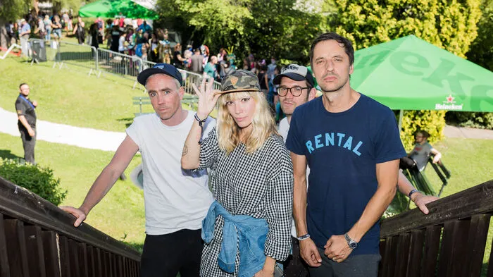 MIA - das sind Frontfrau Mieze Katz und ihre Bandkollegen Andy Penn, Gunnar Spies und Bob Schütze.