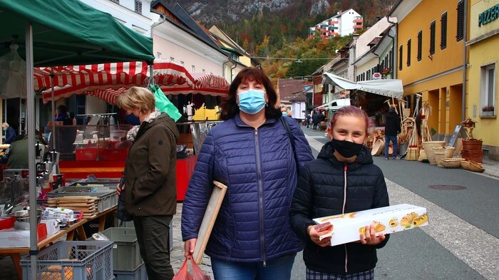 Mit Sicherheitsvorkehrungen kann der herbstliche Markt am heutigen Mittwoch am Hauptplatz von Bad Eisenkappel stattfinden.