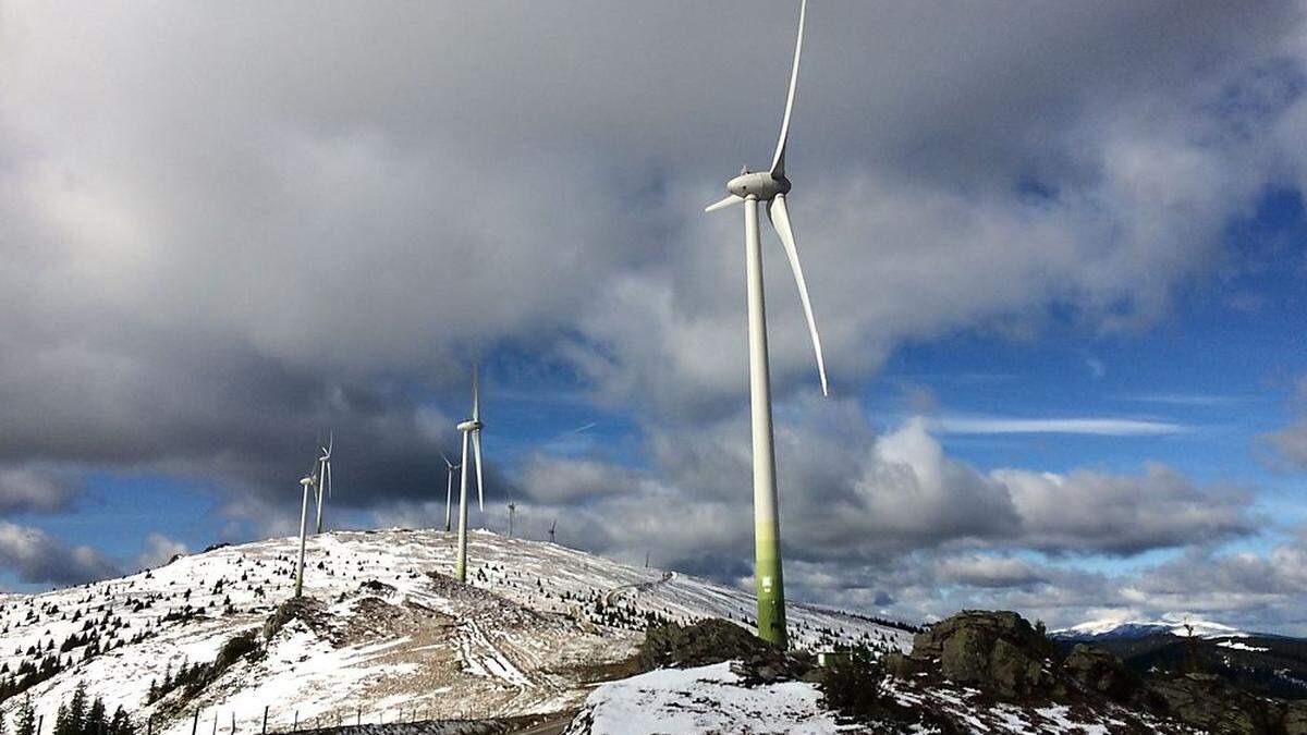 Der Windpark Metnitz muss wieder an den Start, andere arbeiten schon - wie die Anlage auf der Handalm in der Steiermark