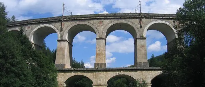 Das Viadukt „Kalte Rinne“ steht im Fokus der Arbeiten