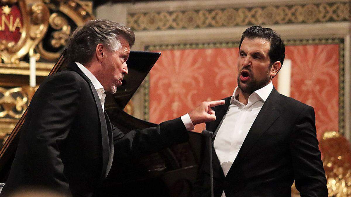 Facettenreich im Gesang und in der Darstellung: Thomas Hampson und Luca Pisaroni 