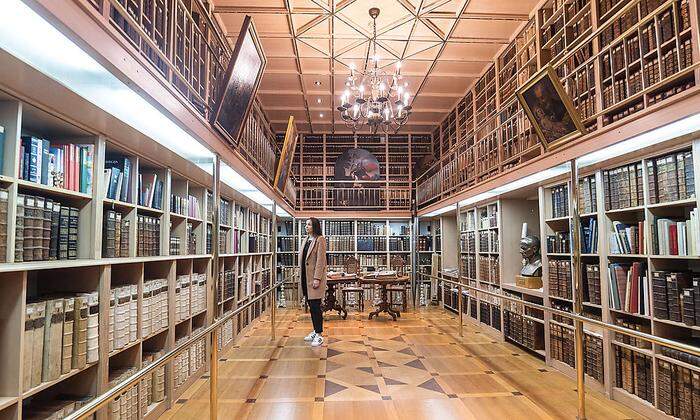 Die Klosterbibliothek ist ein Prunkstück der Stadt