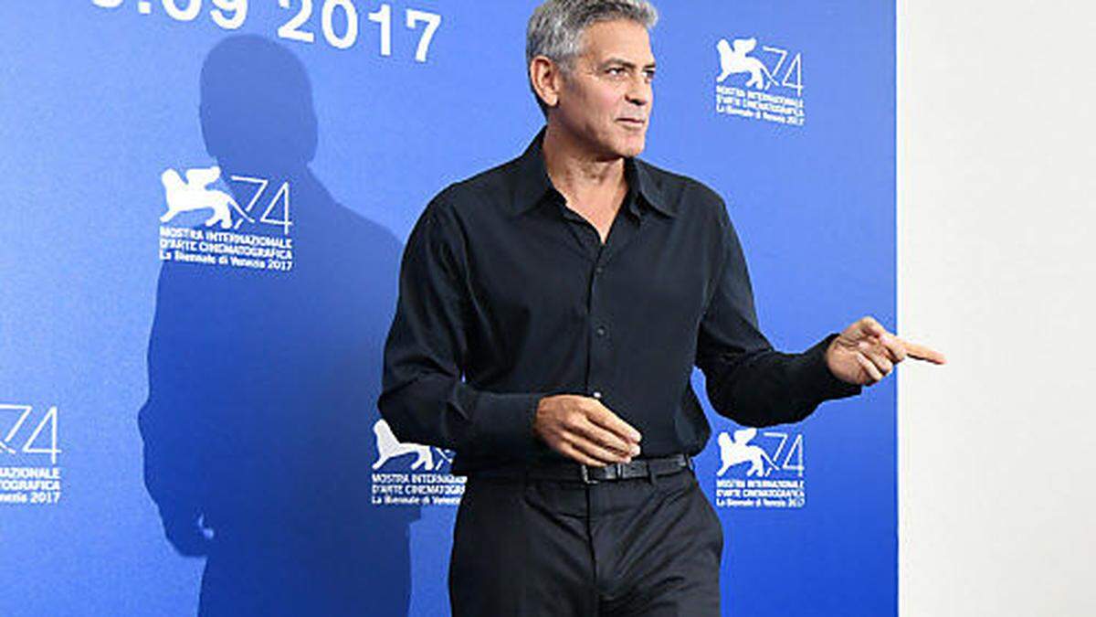 George Clooney bei den Filmfestspielen in Venedig