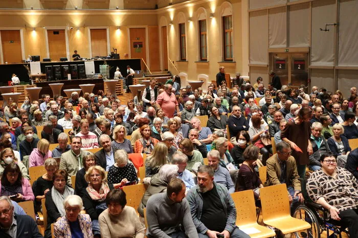 Etwa 300 Gäste zog es am Mittwochabend ins Forum Kloster.