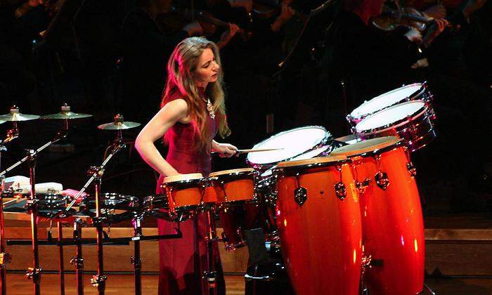 Weltklasse-Schlagzeugerin Evelyn Glennie