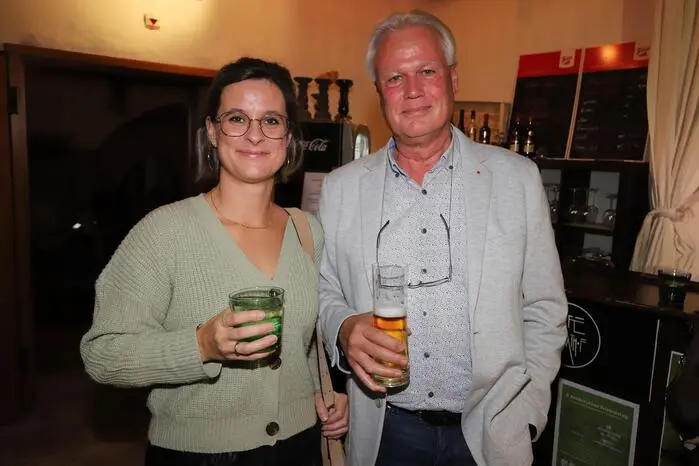 Gesehen wurden: Vizebürgermeisterin Isabella Breiml, Kulturstadtrat Herwig Engl.