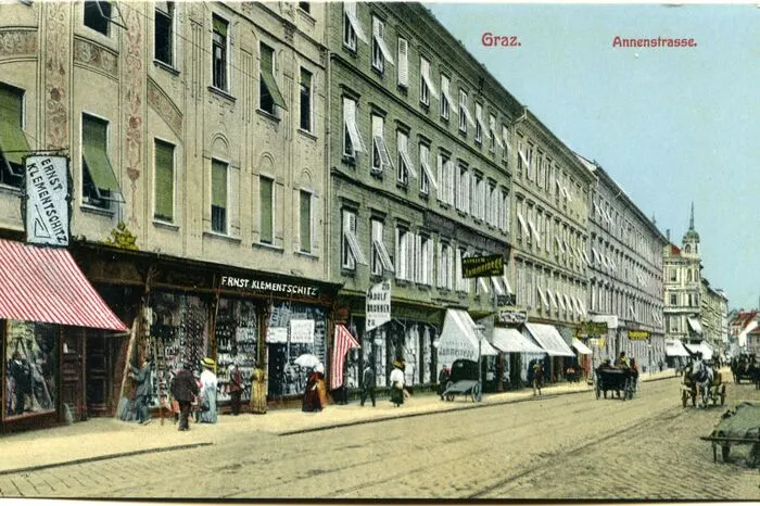 Die Annenstraße.