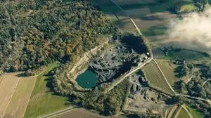 Dieser Steinbruch bei Wildon soll geflutet und in einen Wärmespeicher umgewandelt werden