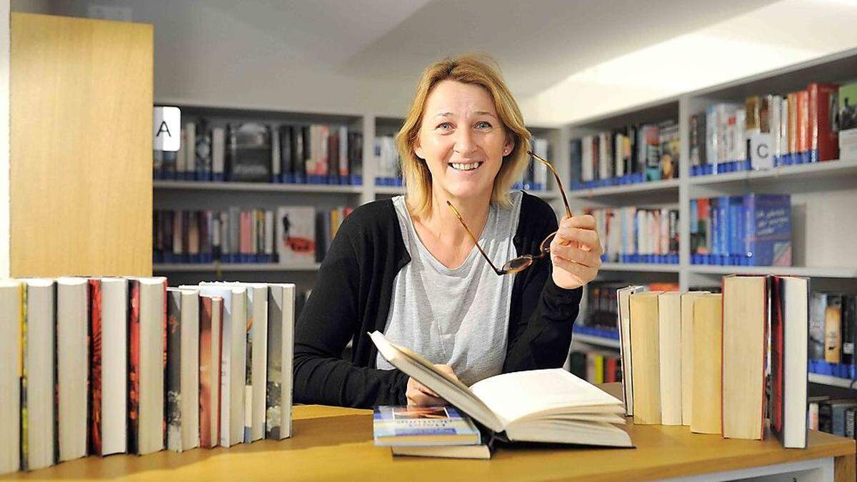 Beate Feichter, Leiterin der Stadtbibliothek