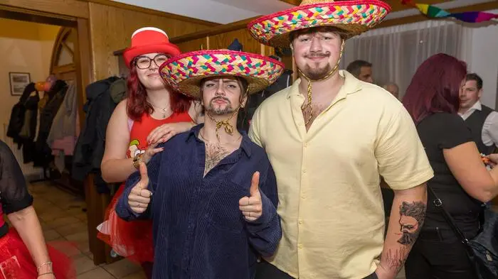 Großartige Stimmung beim Maskenball der FF Keutschach am See am Samstagabend.