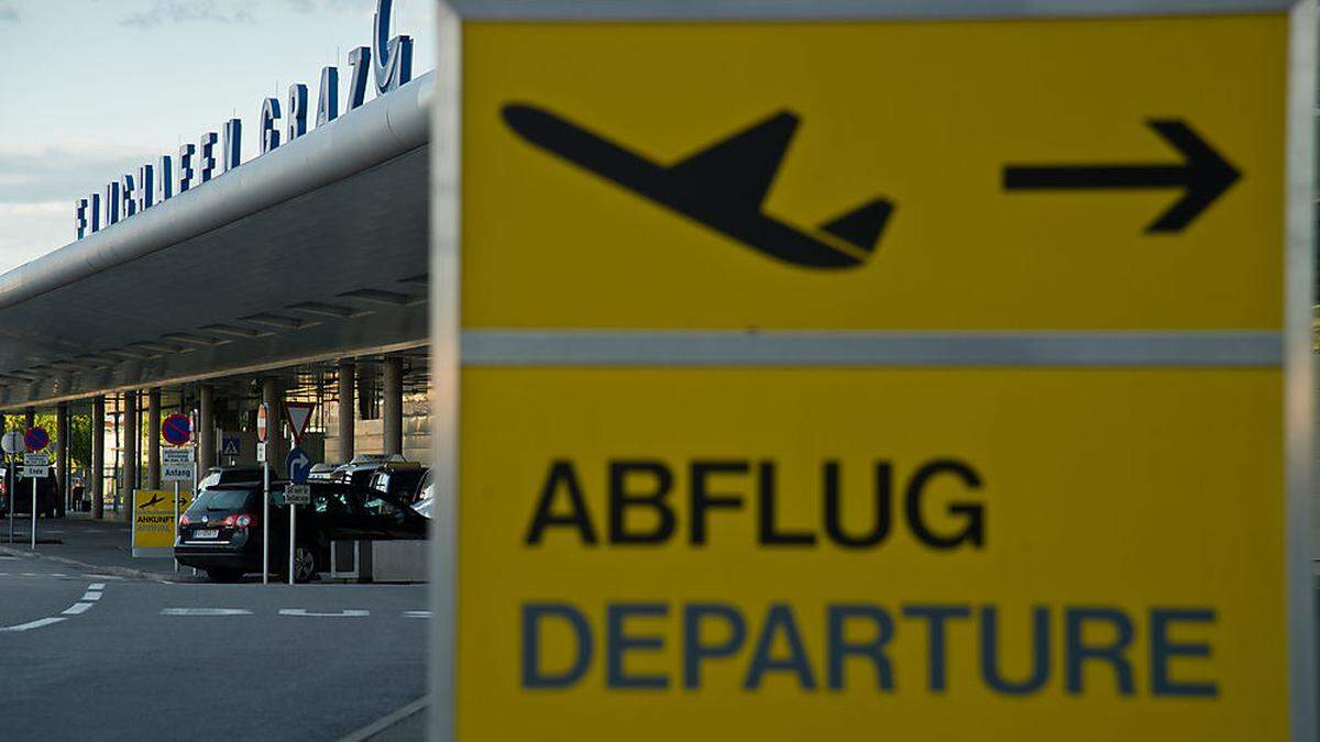 Neuer Passagierrekord am Flughafen Graz 