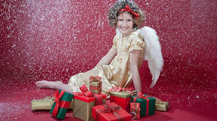 Bald steht das Christkind vor der Tür