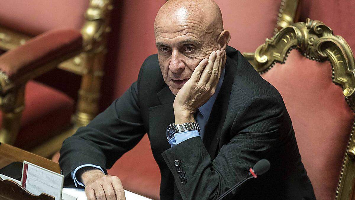 Italiens Innenminister Marco Minniti 