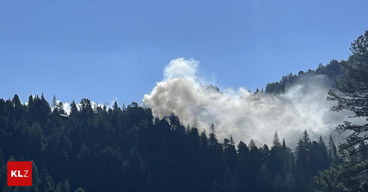 Brand-auf-Turracher-H-he-Mehrere-Feuerwehren-alarmiert