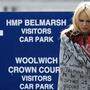 Pamela Anderson nach dem Besuch im Londoner Gefängnis