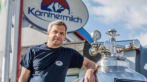 Michael Dorner arbeitet bei Kärntnermilch in Spittal an der Drau