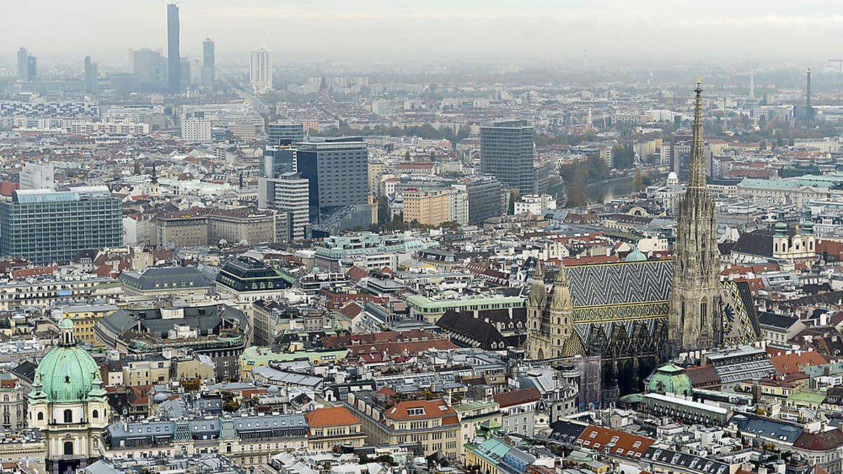 THEMENBILD - WIEN VON OBEN