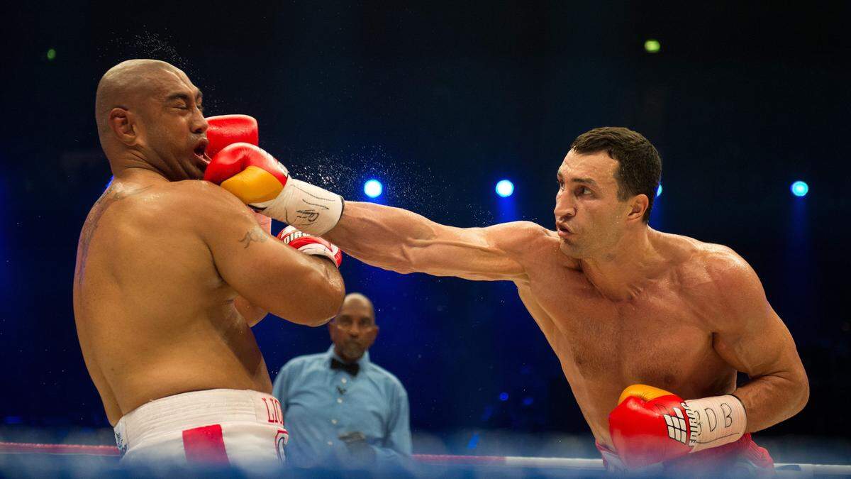 Wladimir Klitschko (rechts) war mehrfacher Weltmeister verschiedener Verbände