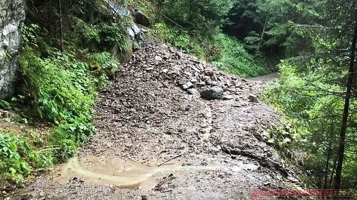 In Greifenburg kam es zu einer Hangrutschung