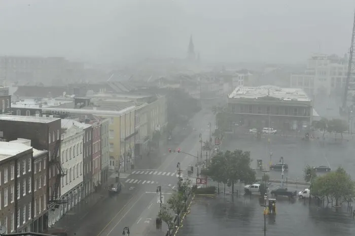 Im südlichen Teil von Louisiana kam es zu massiven Überflutungen.