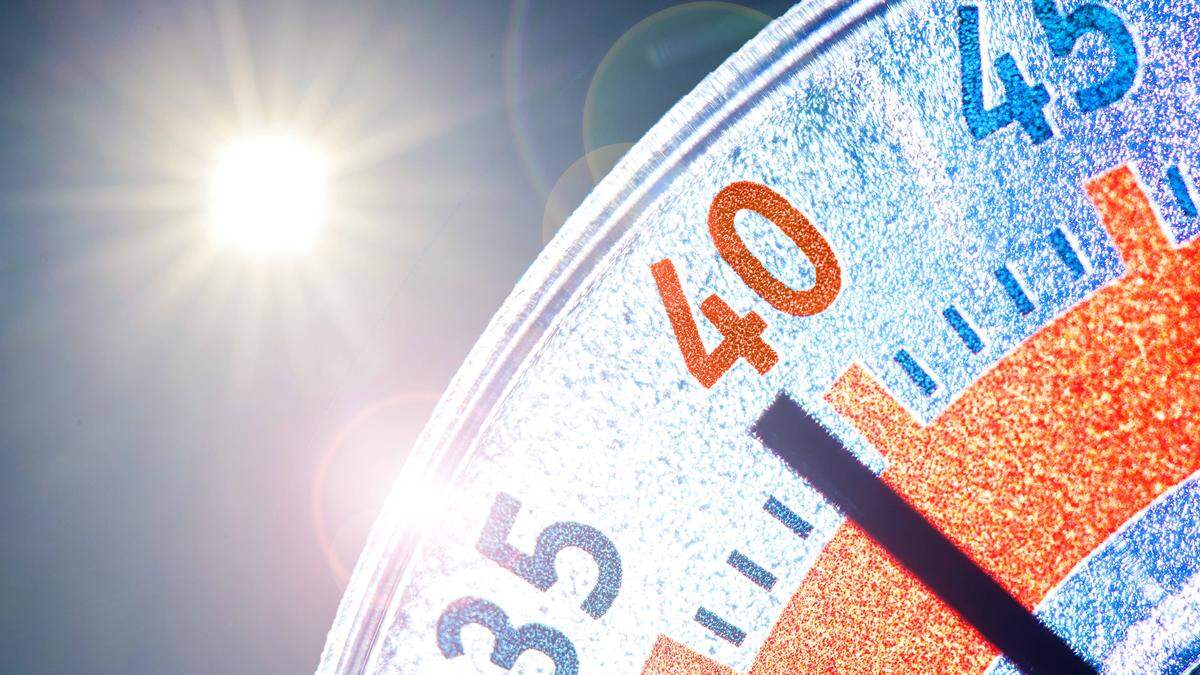 Die Durchschnittstemperatur weltweit betrug am Sonntag 17,09 Grad