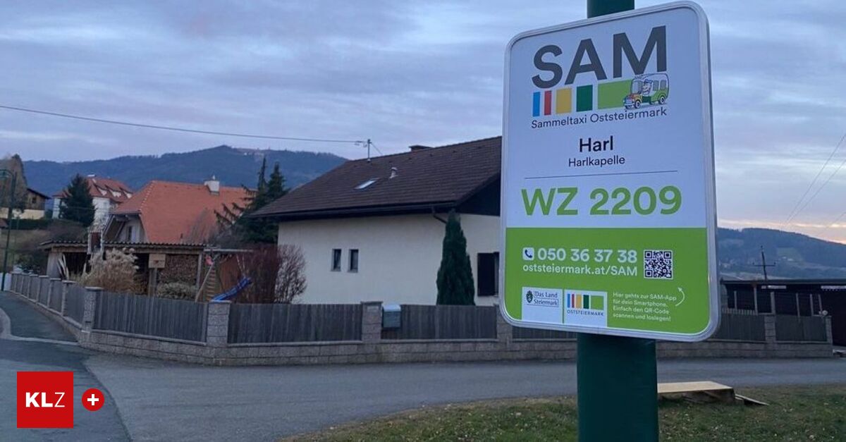 Sammeltaxi Oststeiermark: Wie SAM angelaufen ist und wie SAM funktioniert