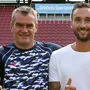 Robert Micheu mit Markus Pink