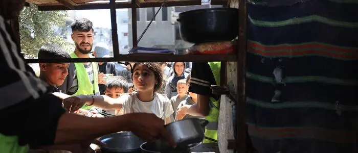Den Menschen im Gaza-Streifen mangelt es an allem (Photo by Eyad Baba / AFP)