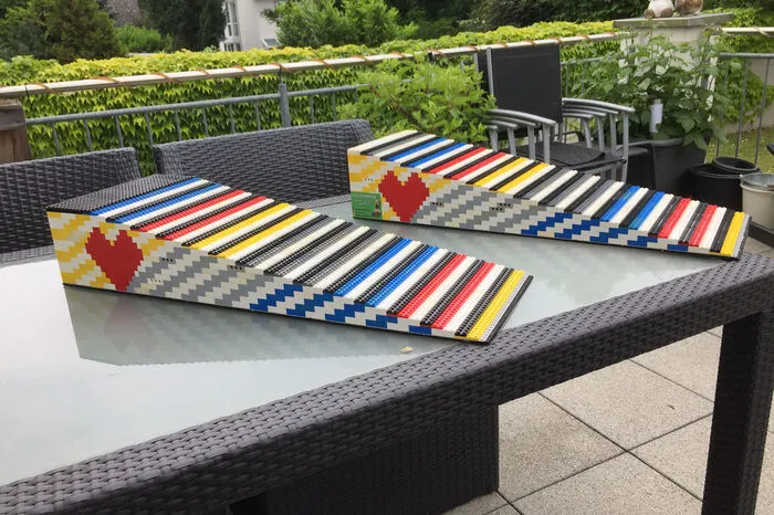 Hinter den Rampen steckt viel Arbeit. Das "Lego-Oma"-Team umfasst neun Personen, die allesamt ehrenamtlich arbeiten.