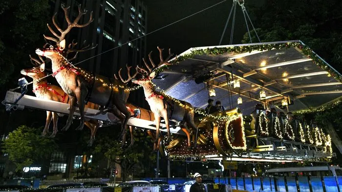 Haben Sie schon einmal davon geträumt, mit Santas Schlitten zu fliegen? Wer hat das nicht!