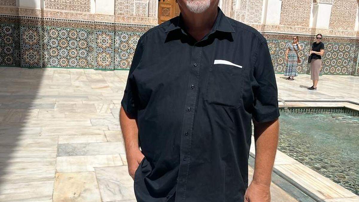 Helmut Reinisch befand sich während des Erdbebens in Marrakesch
