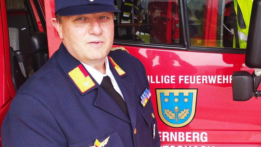 Wilfried Waldhauser war bereits mit 16 Jahren aktives Mitglied bei der Feuerwehr