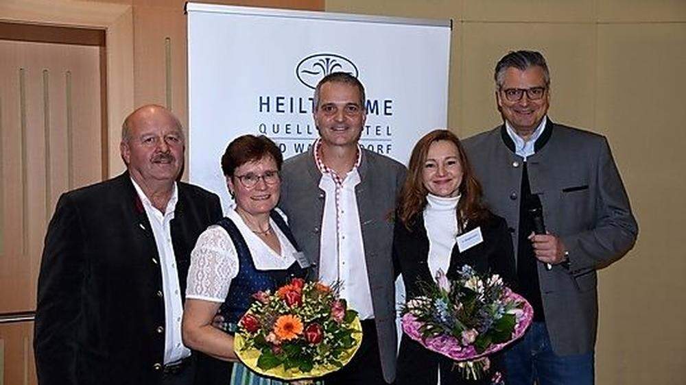 Alois und Elisabeth Thaller, Gernot Deutsch, Alexandra Koller und Dorian Steidl