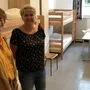 Elisabeth Pirker und Christine Hebenstreit von der Caritas in der Notschlafstelle
