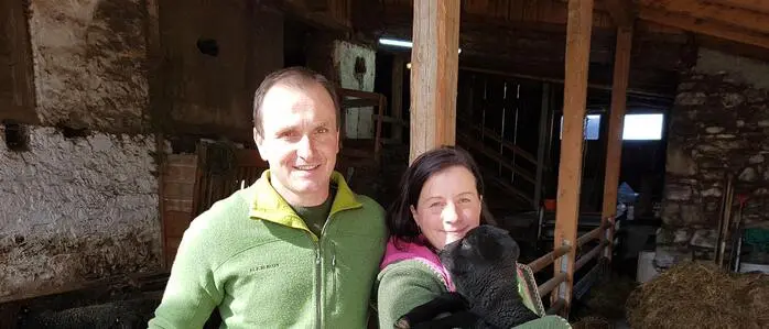 Helmut und Marieke Wernig halten vorwiegend Tiroler Bergschafe, Juraschafe und Merino Landschafe