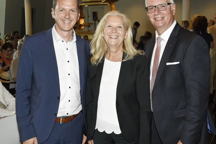 Landesrat Daniel Fellner, die Wiener Gemeinderätin Susanne Bluma und Landtagspräsident Reinhart Rohr.