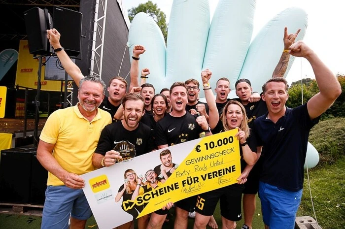 Der Hobby-Sport-Verein "Party Rock United" aus Graz den sicherte sich den Sieg in der Therme Loipersdorf.