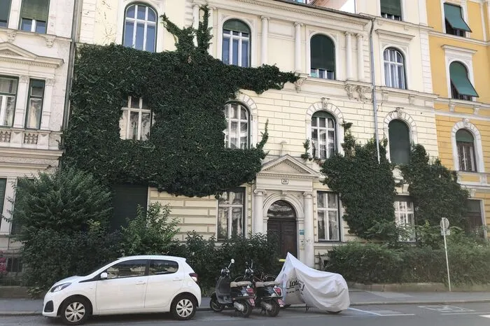 Auch Geidorf ist grün, hier in der Humboldstraße.