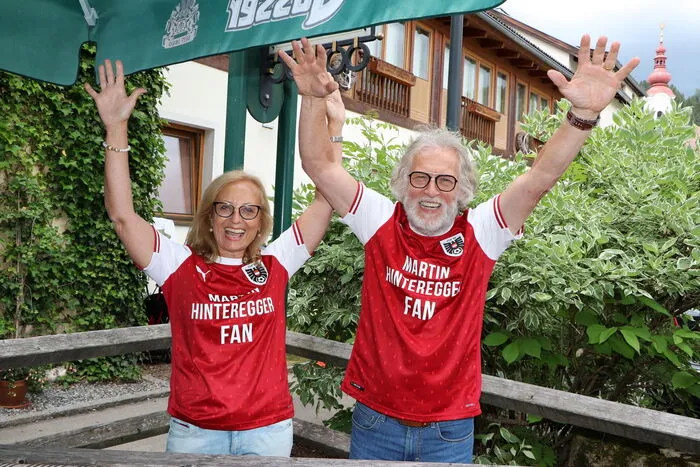 Auch seine Fans freuten sich mit ihm!