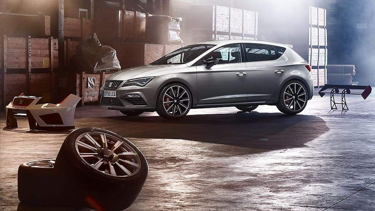 Der Seat Leon Cupra