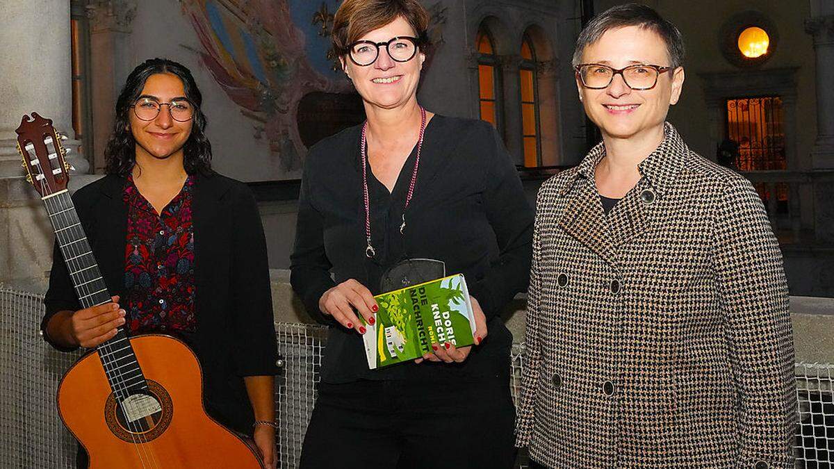 Amirah Pranzl, Doris Knecht und Barbara Kreiner (von links nach rechts)