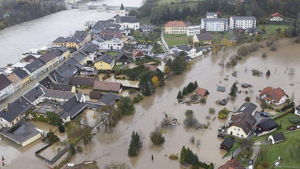 Die Bilder vom Hochwasser 2012 in Lavamünd bleiben in den Köpfen