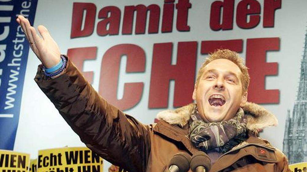 Lang ist's her: Strache anno 2005 im Wiener Wahlkampf